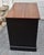 Ethan Allen Cherry 2 Drawer Lateral File Cabinet Two Tone Black Locking Chest For Sale - Image 17 of 18