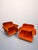 Mid-Century Modern Vintage Lounge Chairs by Guido Falschini, 1970s, Set of 2 For Sale - Image 3 of 10