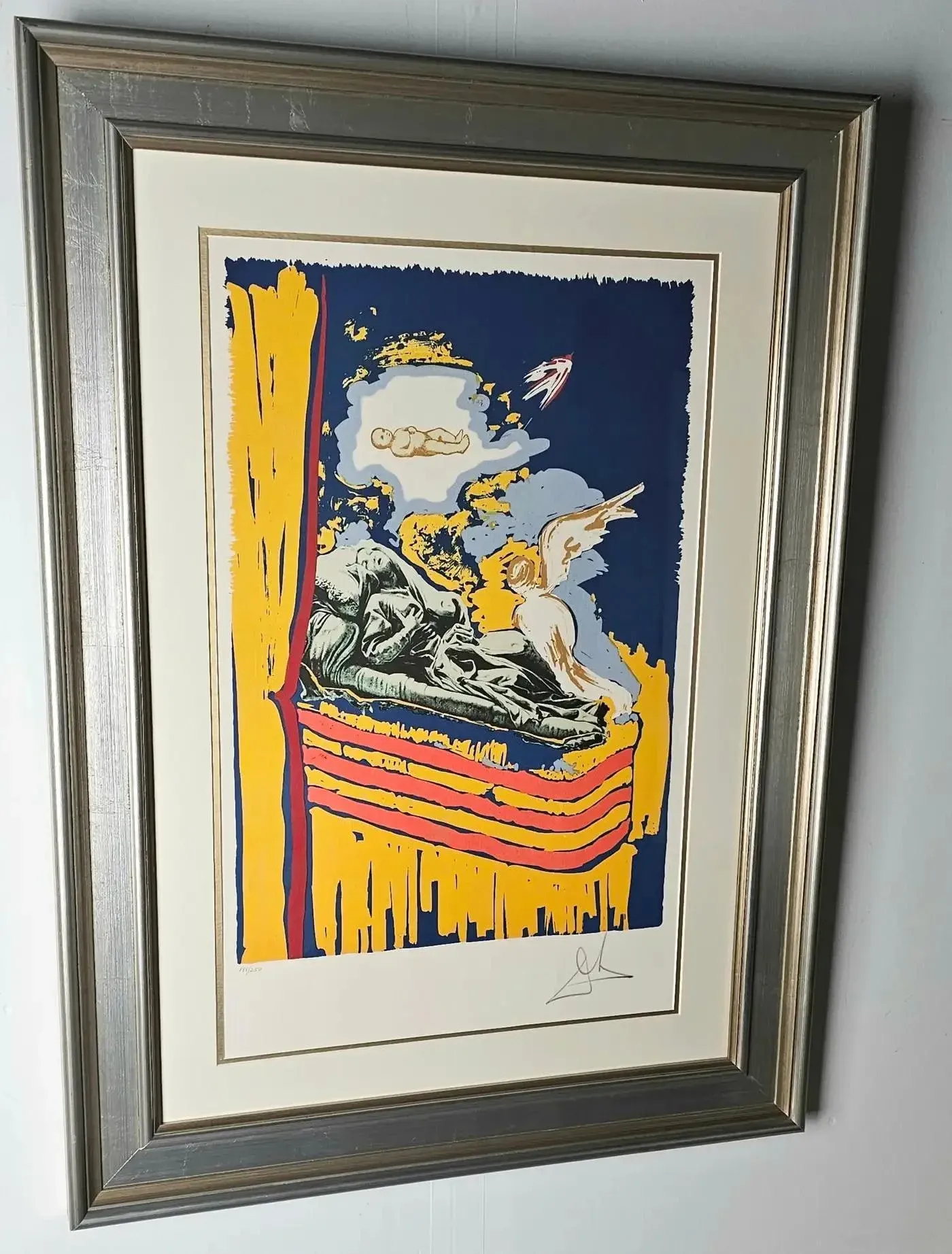 Salvador Dali Lithograph Limited Edition Hand Signed -The
