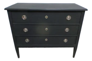Gustavian Style 3 Drawer Chest of Drawers