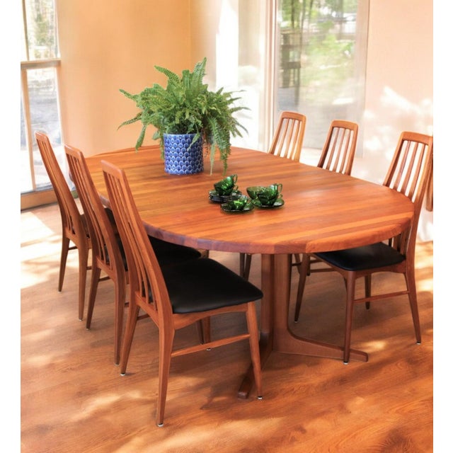 Eva Chair in Teak with Leather by Niels Kofoed for Koefoeds Møbelfabrik, 1960s For Sale - Image 12 of 18