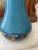Art Deco 1920s Lovely Saturated European Painted Floral Band Vase For Sale - Image 3 of 12