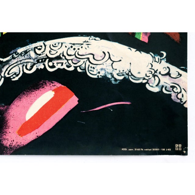 1970s 1974 Polish Music Poster - Mazowsze, Folk Ensemble of Music and Dance For Sale - Image 5 of 6