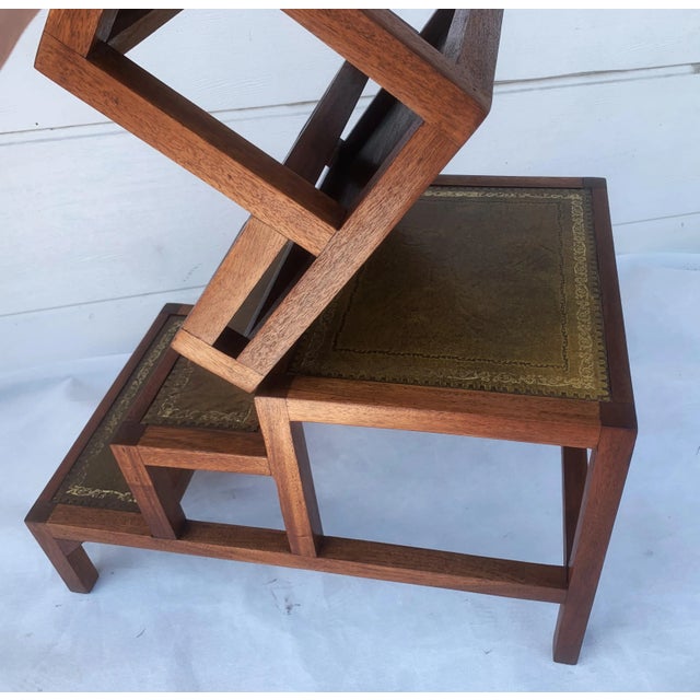 English Victorian Metamorphic Library Stair, Mid-19th Early 20th Century For Sale - Image 18 of 18