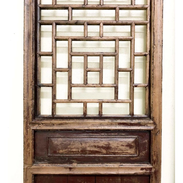 Early 19th Century Early 19th Century Antique Chinese Screen Panels - a Pair For Sale - Image 5 of 13