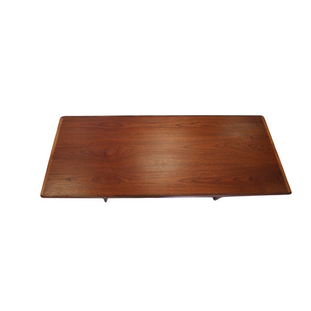 1970s Coffee Table in Teak and Walnut from Vamdrup Stolefabrik, 1960s For Sale - Image 5 of 12