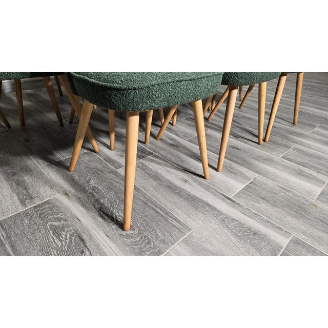 Vintage Dining Chairs by Antonin Suman, 1960s, Set of 12 For Sale - Image 3 of 10