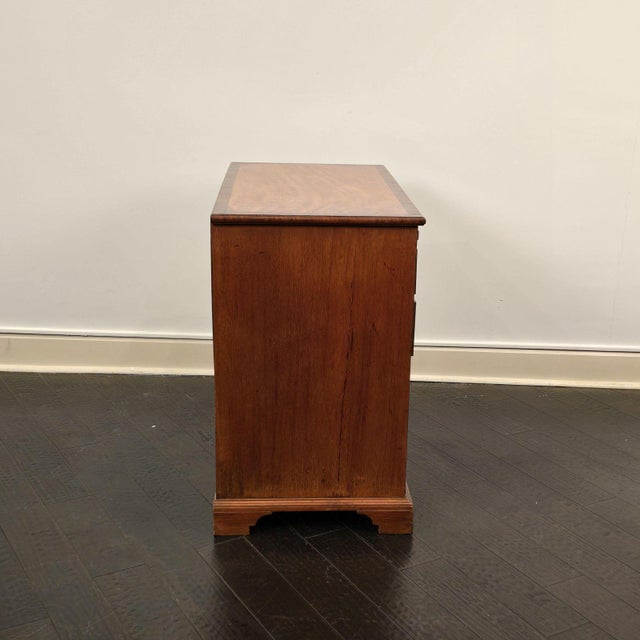 George III Period Mahogany Chest of Drawers, England Circa 1790 For Sale - Image 4 of 8