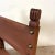 Spanish Chair in Leather and Carved Wood, 1950s For Sale - Image 11 of 12
