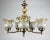 Charming vintage chandelier from the german manufactory lacroix leuchten, 1960s. vintage chandelier is designed for the...