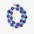 Late 20th Century Large Amethyst and Turquoise Bead Necklace With 18k White Gold Clasp For Sale In New York - Image 6 of 14