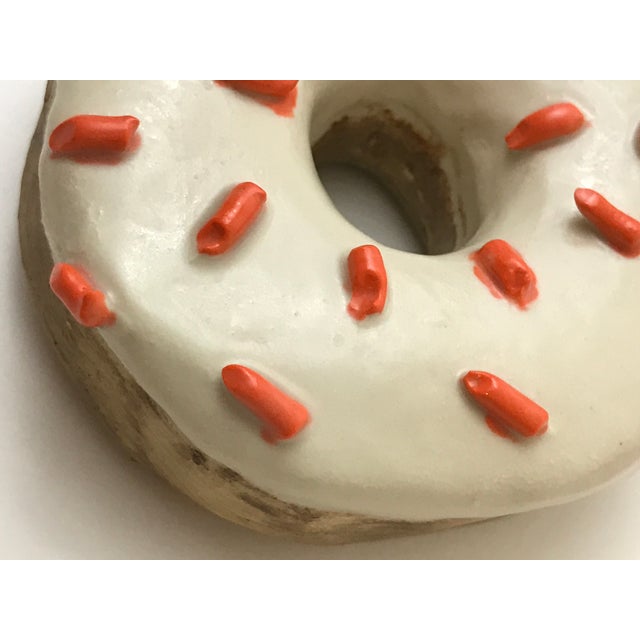 Ceramic Wall Donut Sprinkle Single Chairish