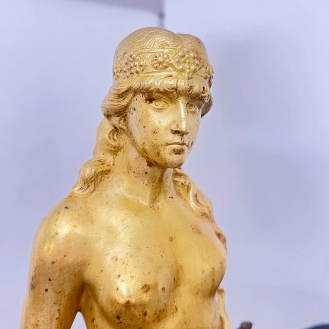 Art Nouveau Sculpture Judith in Gilt Bronze by E. Tell, Austria, 1910 For Sale - Image 11 of 18