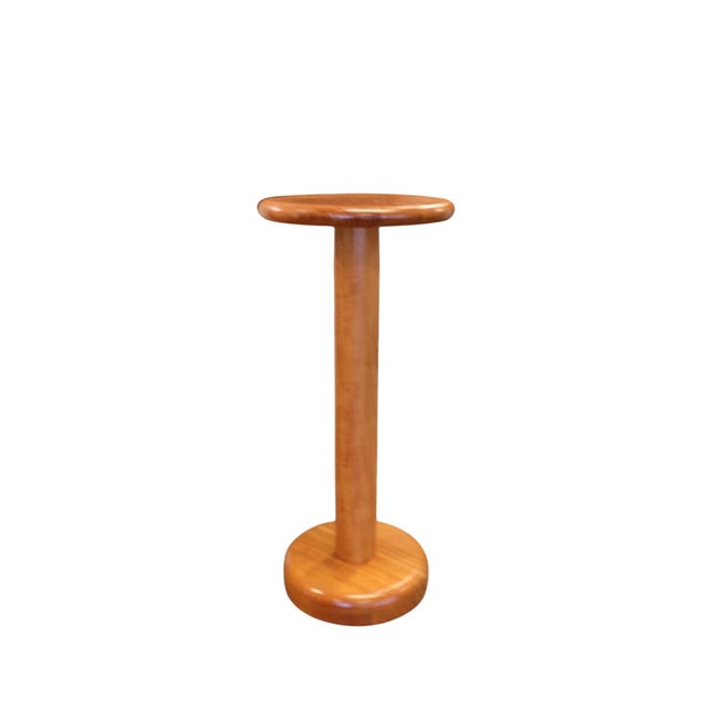 Brown Pedestal in Teak from Dyrlund, Denmark, 1960s For Sale - Image 8 of 8