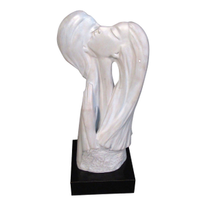 1980s Beautiful Figures Embracing Sculpture by Austin Productions c. 1985
