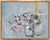 La Vie an abstract expressionist painting that may suggest a still life. By contemporary artist Lynn Christian. Acrylic...