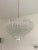 Murano Glass Sputnik Chandelier Transparent Mazzega Style For Sale - Image 11 of 11