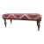 Herki Kilim Covered Bench For Sale