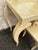 Wood Late 20th Century French Cream Vanity Table With Mirror and Matching Bench, 2 Pieces For Sale - Image 7 of 15