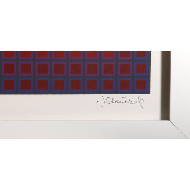 Compounded Red, Julian Stanczak For Sale - Image 4 of 4