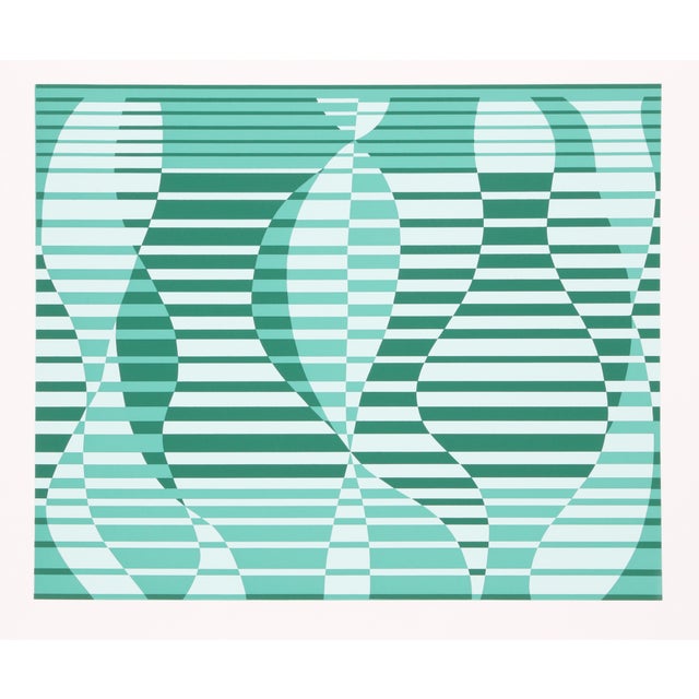 Artist: Josef Albers, German (1888 - 1976)<br>Title: In the Water - P1, F2, I1<br>Portfolio: Formulation:...