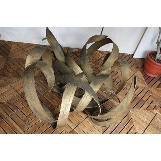 Vintage Large Brutalist Sculptural Round Dining/Center Table, Circa 1970s For Sale - Image 18 of 18