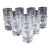 Late 20th Century Seven (7) Iittala "Niva" Textured Icicle Cordial Shot Glasses Designed by Tapio Wirkkala For Sale