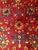 Burgundy Vintage Manchester Kashan Gallery Rug, Hand-Knotted Wool, Geometric Pattern, 6x12, Crimson Red & Blue For Sale - Image 8 of 18