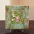 Turquoise Vintage Hand Painted Greek Ceramic Tile Wall Plaque, Signed & Dated For Sale - Image 8 of 18