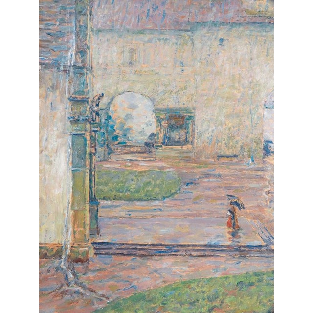 Alberto Ferrero, Sanctuary of Oropa, Oil on Masonite, Framed For Sale - Image 3 of 18