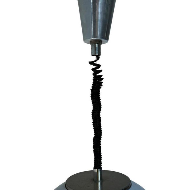 Vintage Space Age Height-Adjustable Pendant Light in White Acrylic from Dijkstra For Sale - Image 4 of 8
