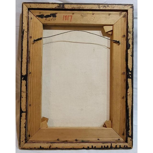 Charming Portrait of a Young Girl Oil Painting For Sale - Image 4 of 4