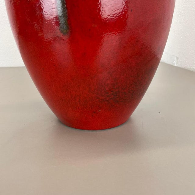 Large Pottery Fat Lava Lora-Style 279-38 Floor Vase from Scheurich, 1970s For Sale - Image 15 of 18