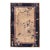 1920s Beige Floral Antique Chinese Art Deco Carpet 5'x7'8" Handknotted Wool Rug For Sale