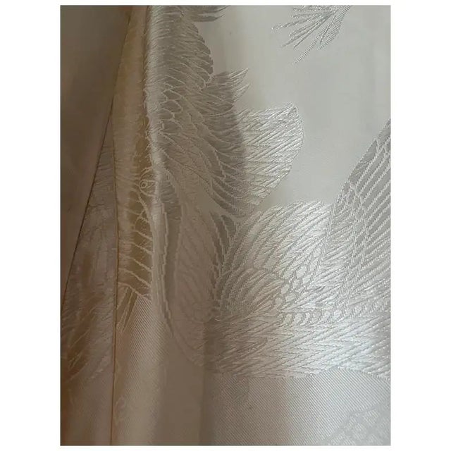 Early 20th Century Wedding Kimono Wall Hanging With Kimono Bar For Sale - Image 9 of 11