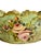 Metal Vintage French Tole Cachepot With Hand-Painted Roses and Scalloped Rim For Sale - Image 7 of 15