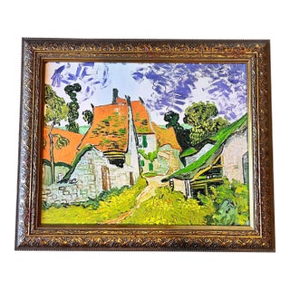Van Gogh 'Village Street in Auvers' Reproduction Print For Sale