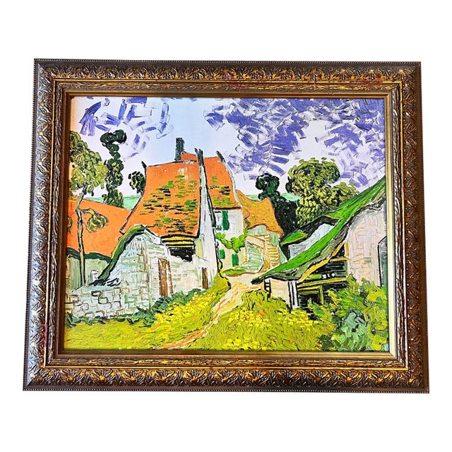 Van Gogh 'Village Street in Auvers' Reproduction Print For Sale