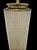 1980s Vintage Tesselated Tile Mid Century Modern Brass Cap Floor Lamp in the Manner of Karl Springer by Fine Arts Lamps For Sale - Image 5 of 12