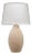 Coastal Style Off-White Rope Table Lamp by Loomlan For Sale