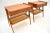 Brown Vintage Swedish Teak Bedside Tables attributed to AB Carlstrom, 1960s, Set of 2 For Sale - Image 8 of 10