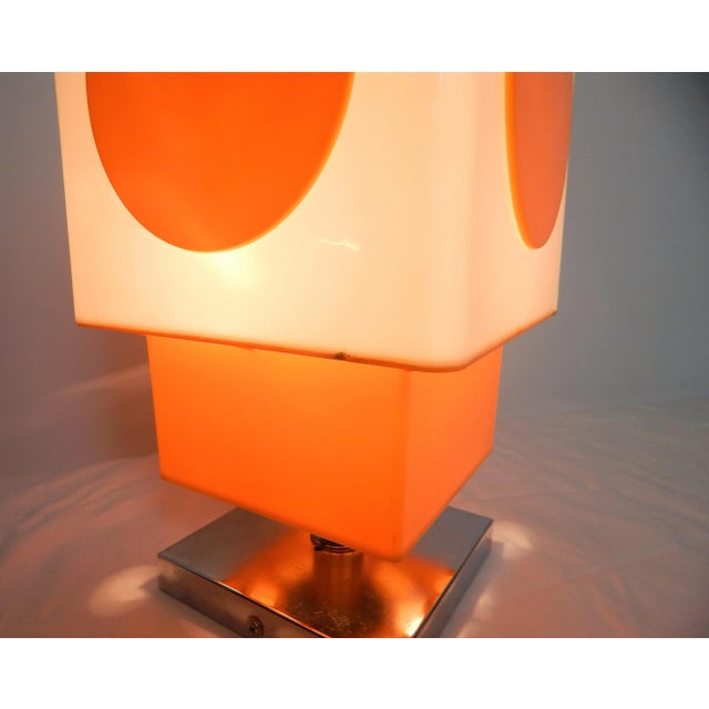 1960s Verner Panton-Style Yellow Desk Lamp For Sale - Image 10 of 12