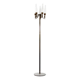 Model 12635 Floor Lamp by Angelo Lelli for Arredoluce Monza, Italy, 1950s For Sale
