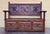 19th Spanish Carved Large Hall Bench with Storage For Sale - Image 17 of 18