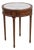 French Louis XVI Round Marble Top Lamp Table For Sale