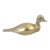 Vintage Solid Brass Duck For Sale