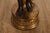 Late 20th Century Neoclassical Style Pair Of Bronze Figural Torchere Floor Lamps For Sale - Image 11 of 18