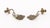 Brass Pair of French Empire Style Brass Swing-Arm Wall Sconces For Sale - Image 8 of 9