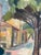 Mid-Century Modern Ingrid Hedman Koppang, Urban Street, 1962, Oil on Canvas, Framed For Sale - Image 3 of 18