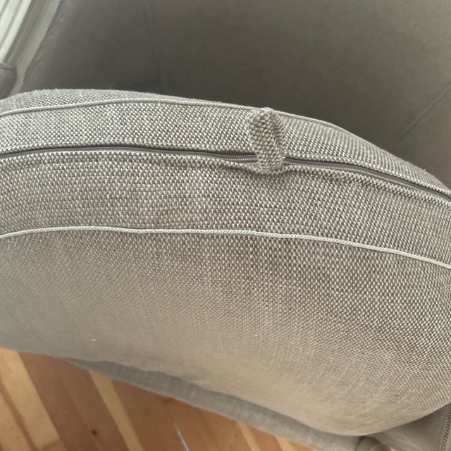 1990s Antique French Country Style Accent Chair For Sale In New York - Image 6 of 7